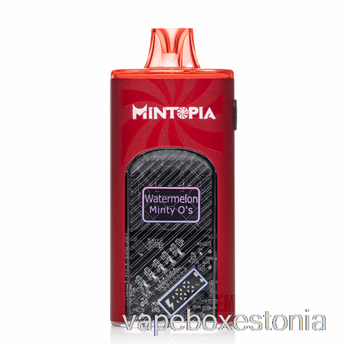 Vape Box Estonia Mintopia Turbo 9000 ühekordne Arbuus Minty O's